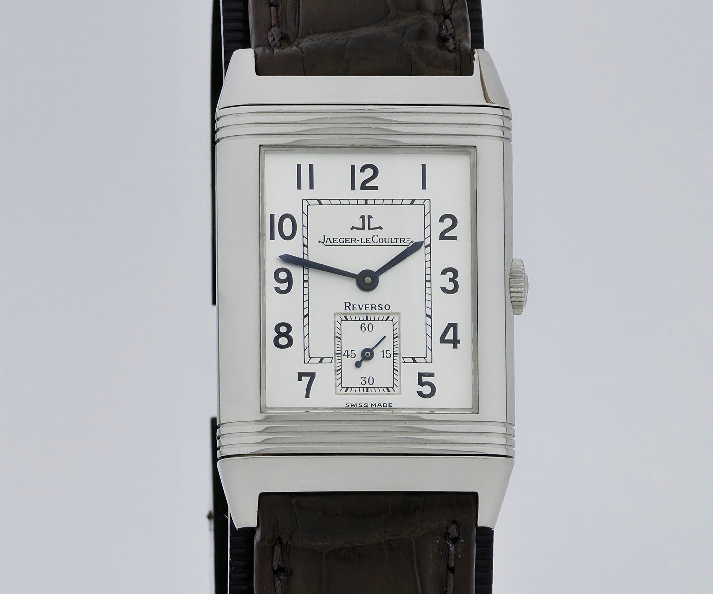 Jaeger-LeCoultre Reverso Grande Taille Mechanical, Stainless steel Men's watch Ref: 270.8.62