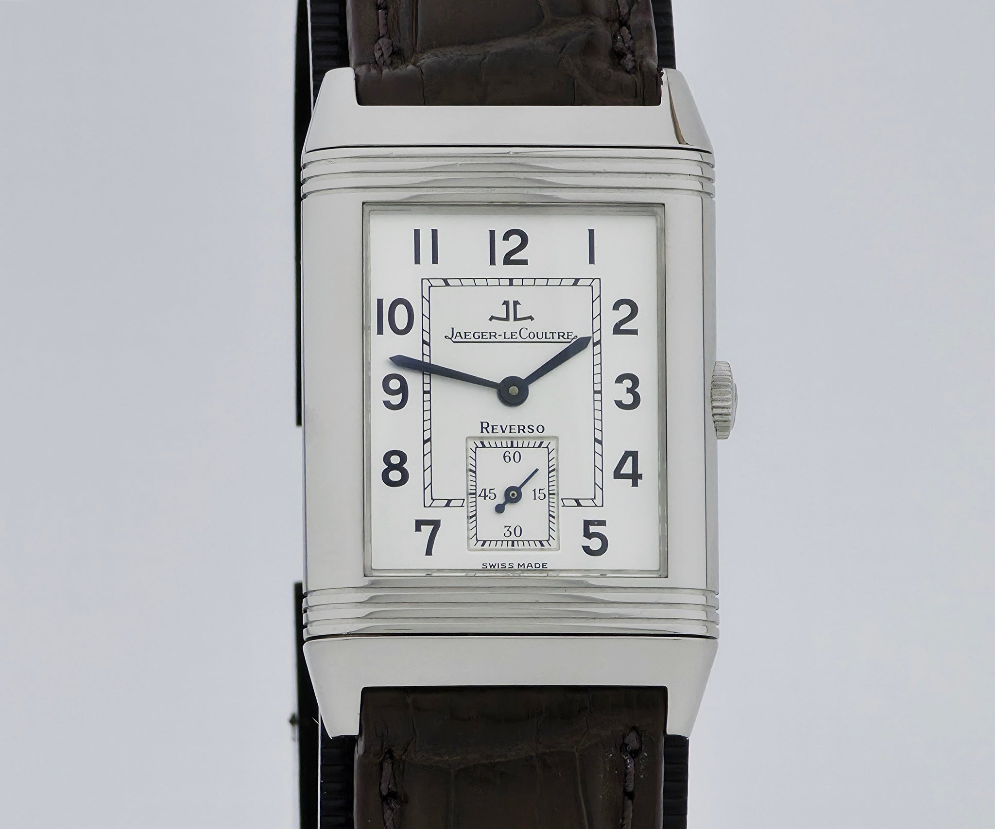 Jaeger-LeCoultre Reverso Grande Taille Mechanical, Stainless steel Men's watch Ref: 270.8.62