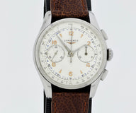 Vintage LONGINES Chronograph mechanical Cal. 30CH Steel case 38mm Ref: 6552