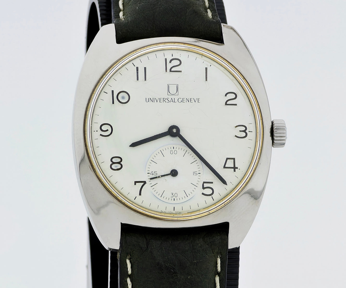 Universal Geneve Ferrovie Dello Stato 864 107 Mechanical Cal.64 Steel case 35mm