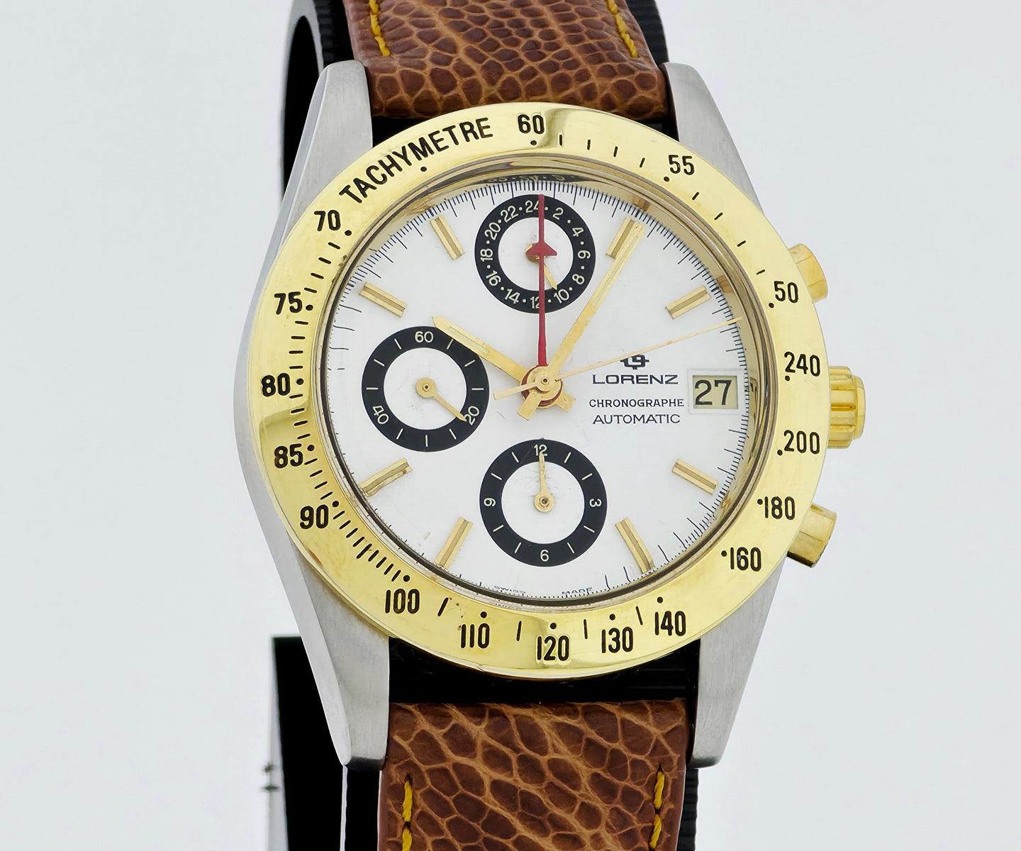 LORENZ Chronograph Automatic Lemania 5100 Two-tone case 38mm Ref: 13031