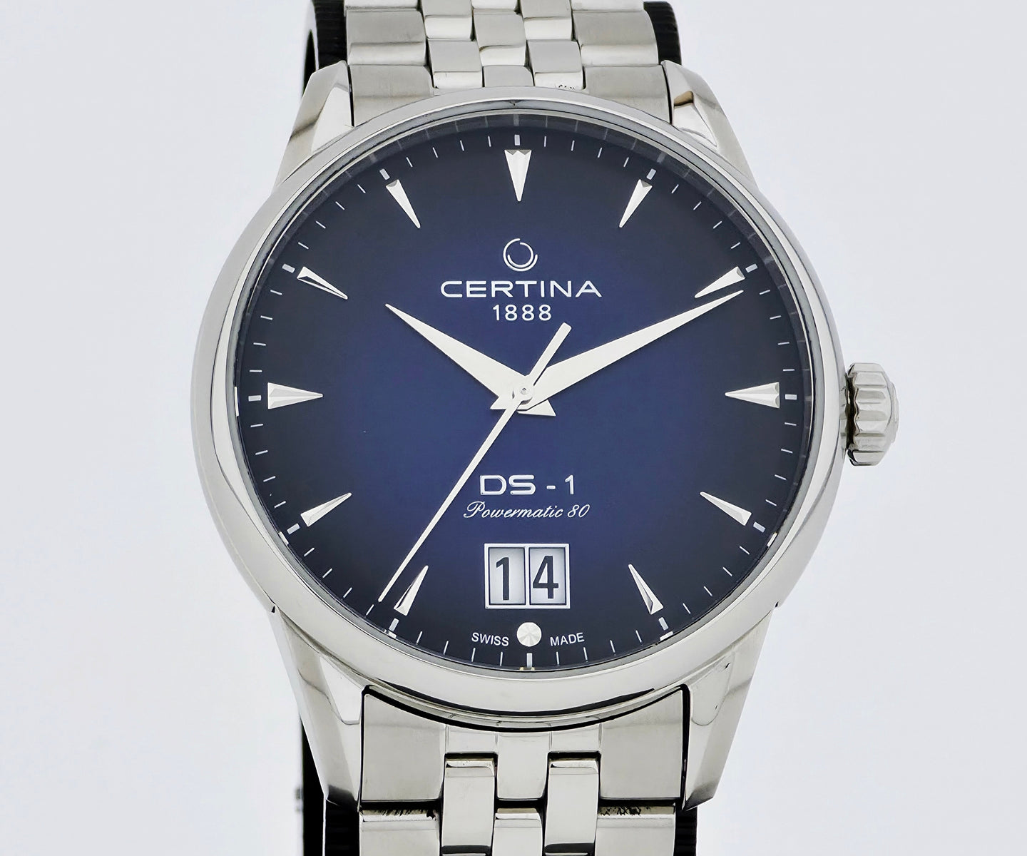 Certina DS-1 Powermatic 80 Automatic, 41mm Steel Men's Watch Ref: C029426A