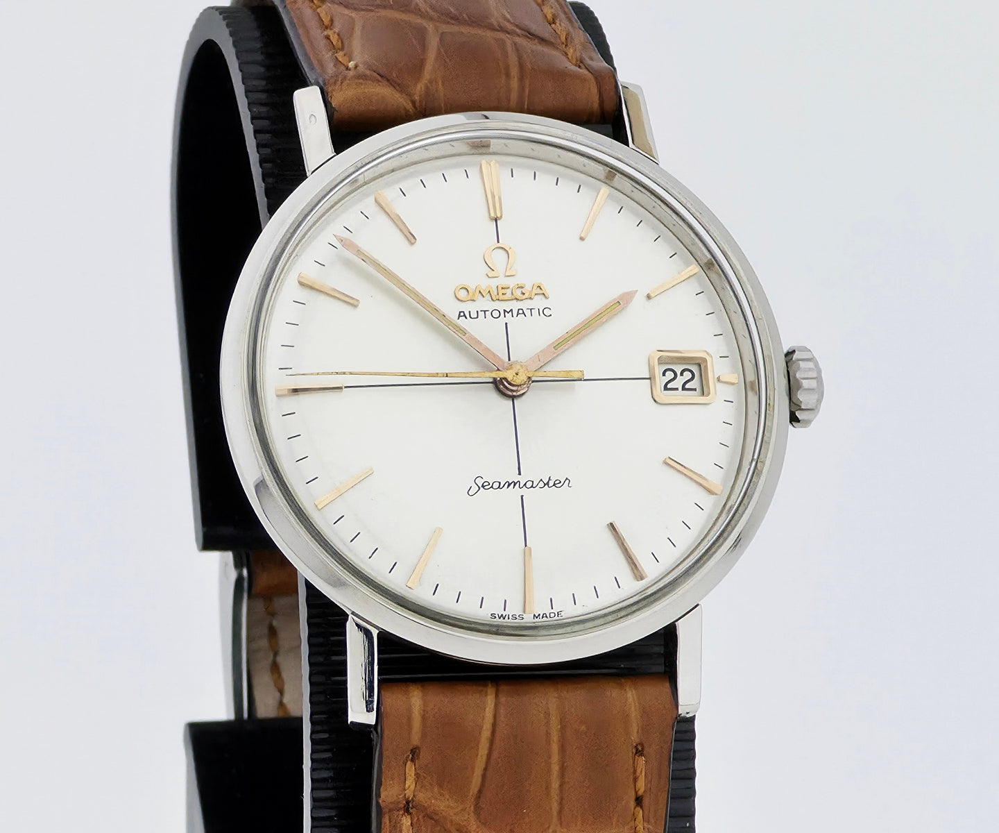Vintage OMEGA Seamaster Automatic Cal. 562 Steel case 34mm Men's watch Ref: 14730