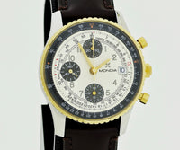 1990s MONDIA TopGun Chronograph automatic Cal. 7750 Two tone case 39mm Ref: 0165