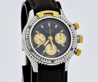 Paul Picot U-Boot Chronograph Mechanical Lemania Cal. 1873 Steel & 18k Gold 35mm