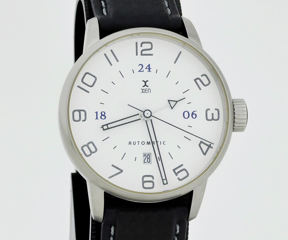 Xen Watch Rectangular XEN X:Envoy Automatic GMT cal. 2893 Steel case 41mm Ref: XM0007 ...