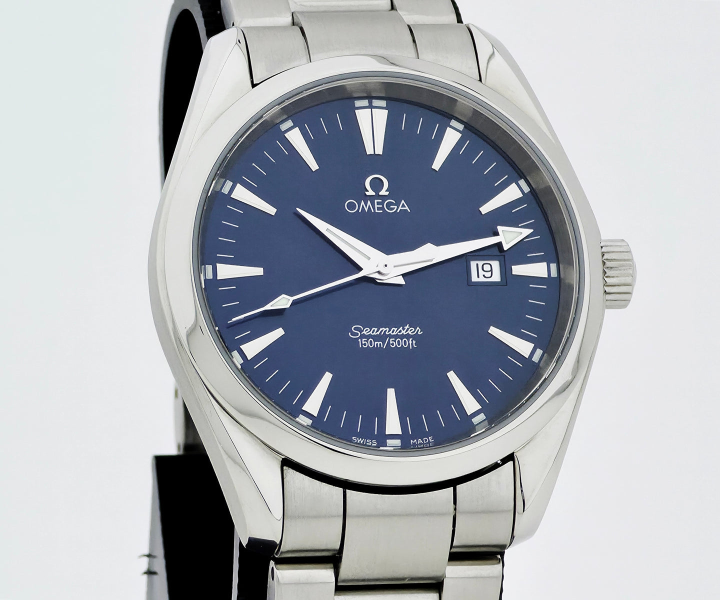 OMEGA Seamaster Aqua Terra Quartz 39mm Steel Men's watch Ref. 196.1113