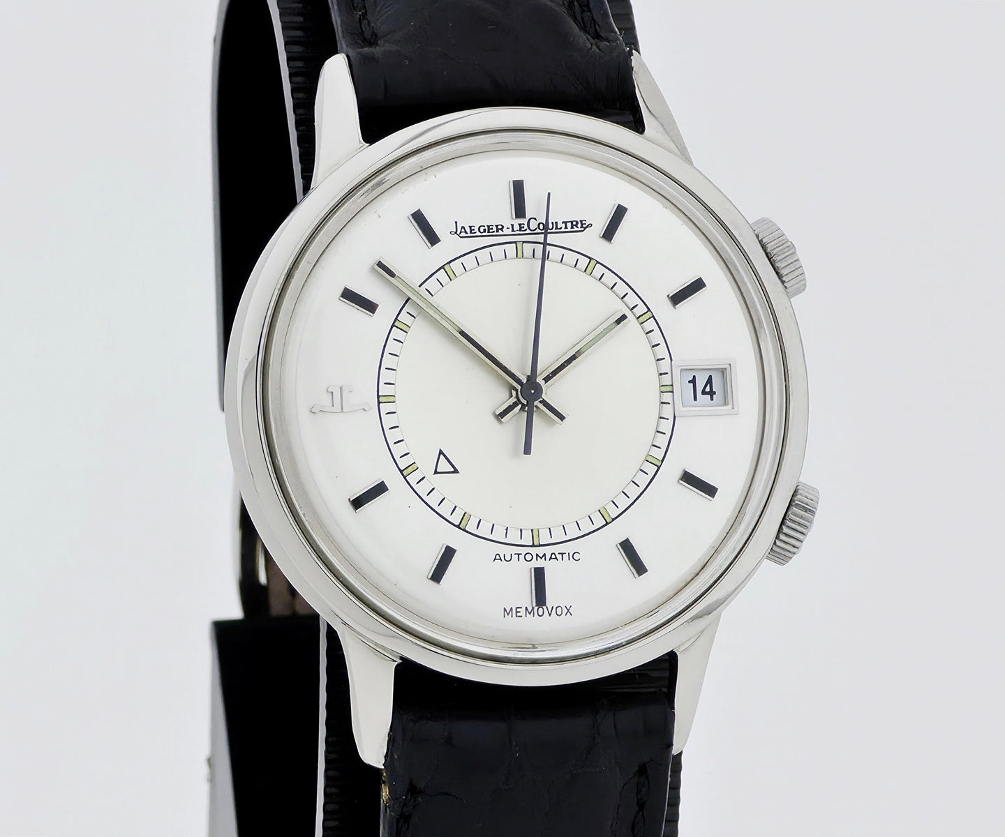 Jaeger-LeCoultre Memovox "Speed Beat" automatic Cal. 916 Steel case 37mm Ref: E875