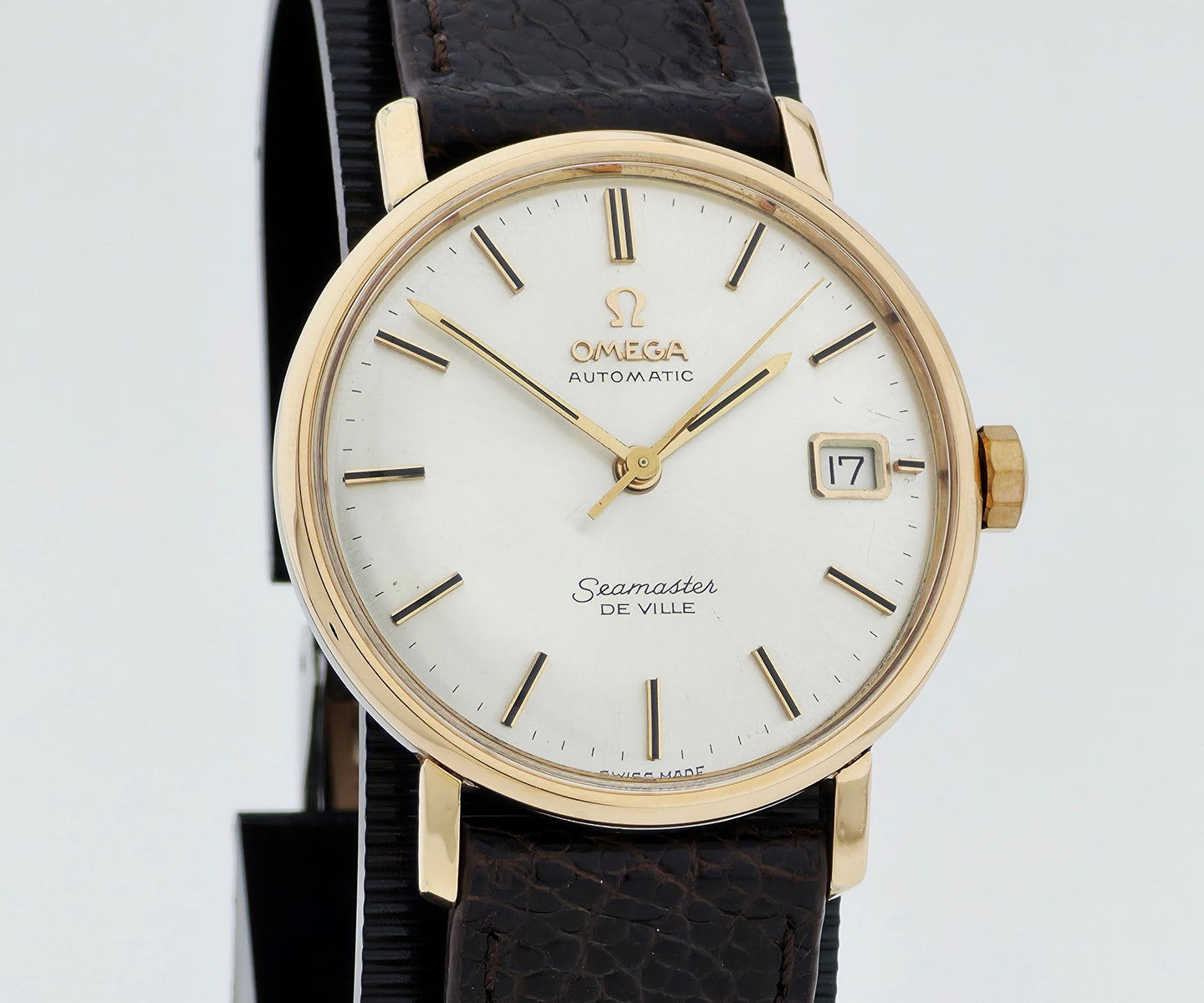 Vintage OMEGA Seamaster De Ville Automatic Cal. 564 Steel & 18k Rose Gold 34mm case Ref: 166.020