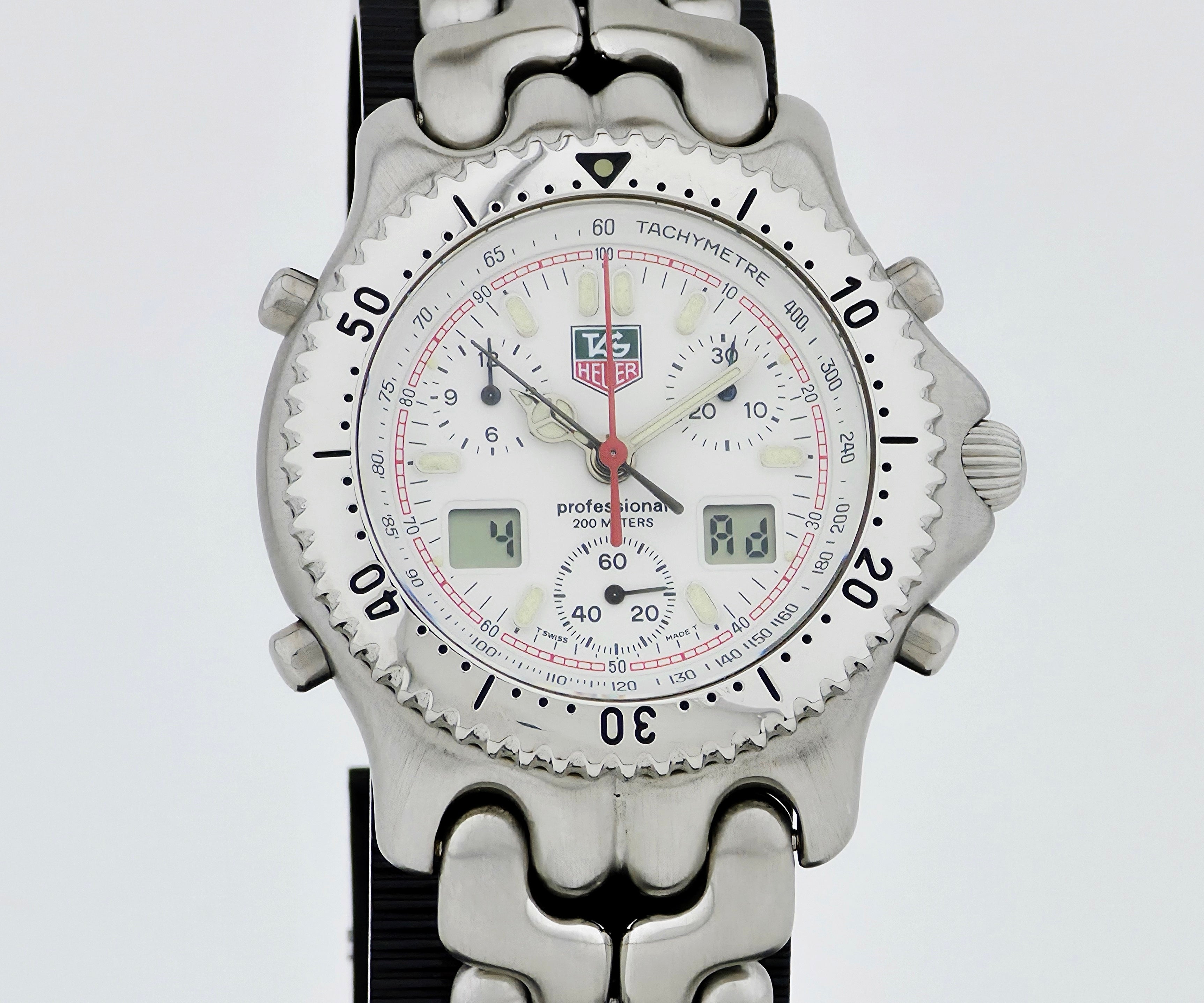Tag Heuer Professional 200m Chronograph Quartz, Steel Men's watch