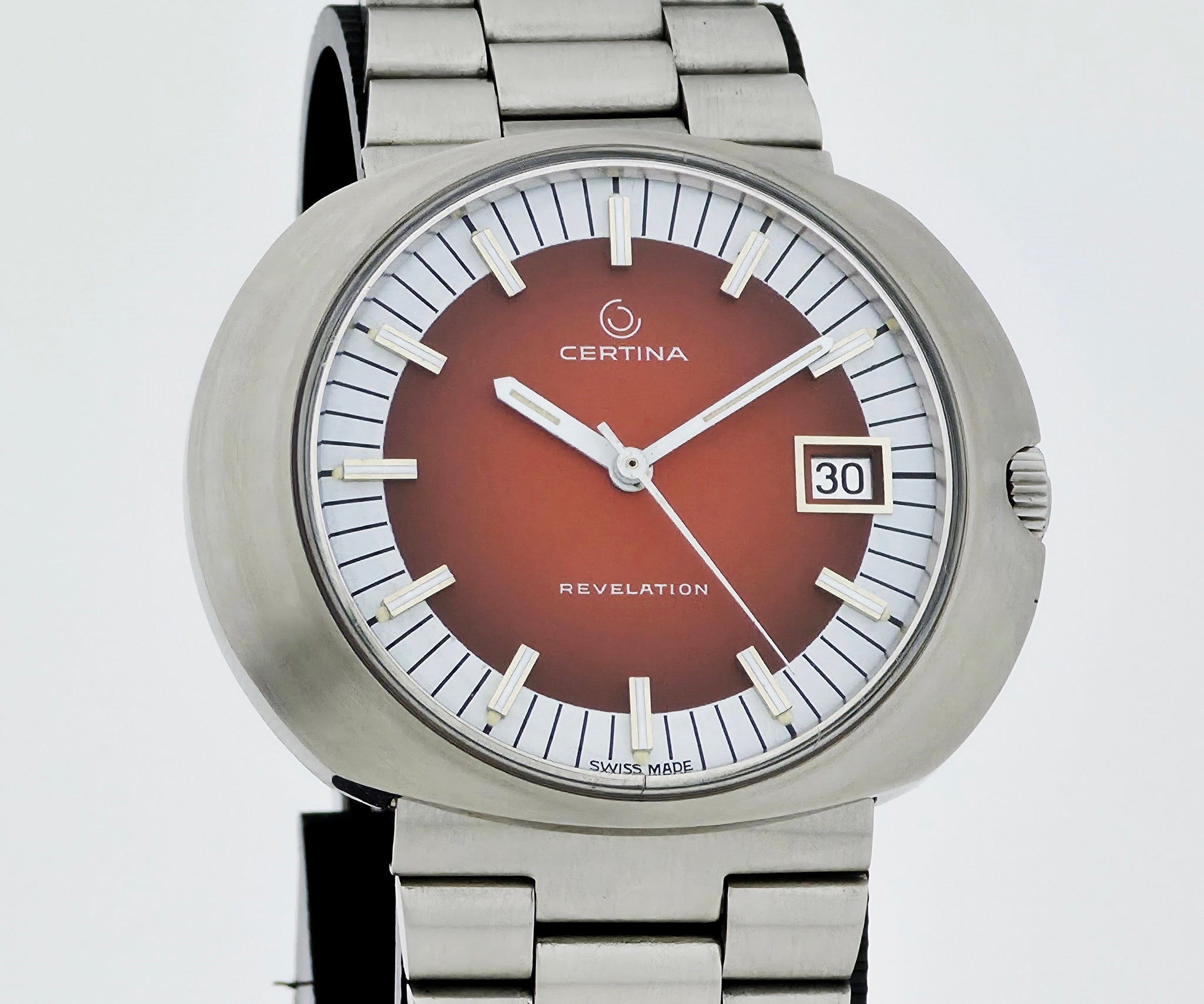 Vintage CERTINA Revelation Mechanical Cal. 25.661 Stainless steel 42mm Ref: 5801.185