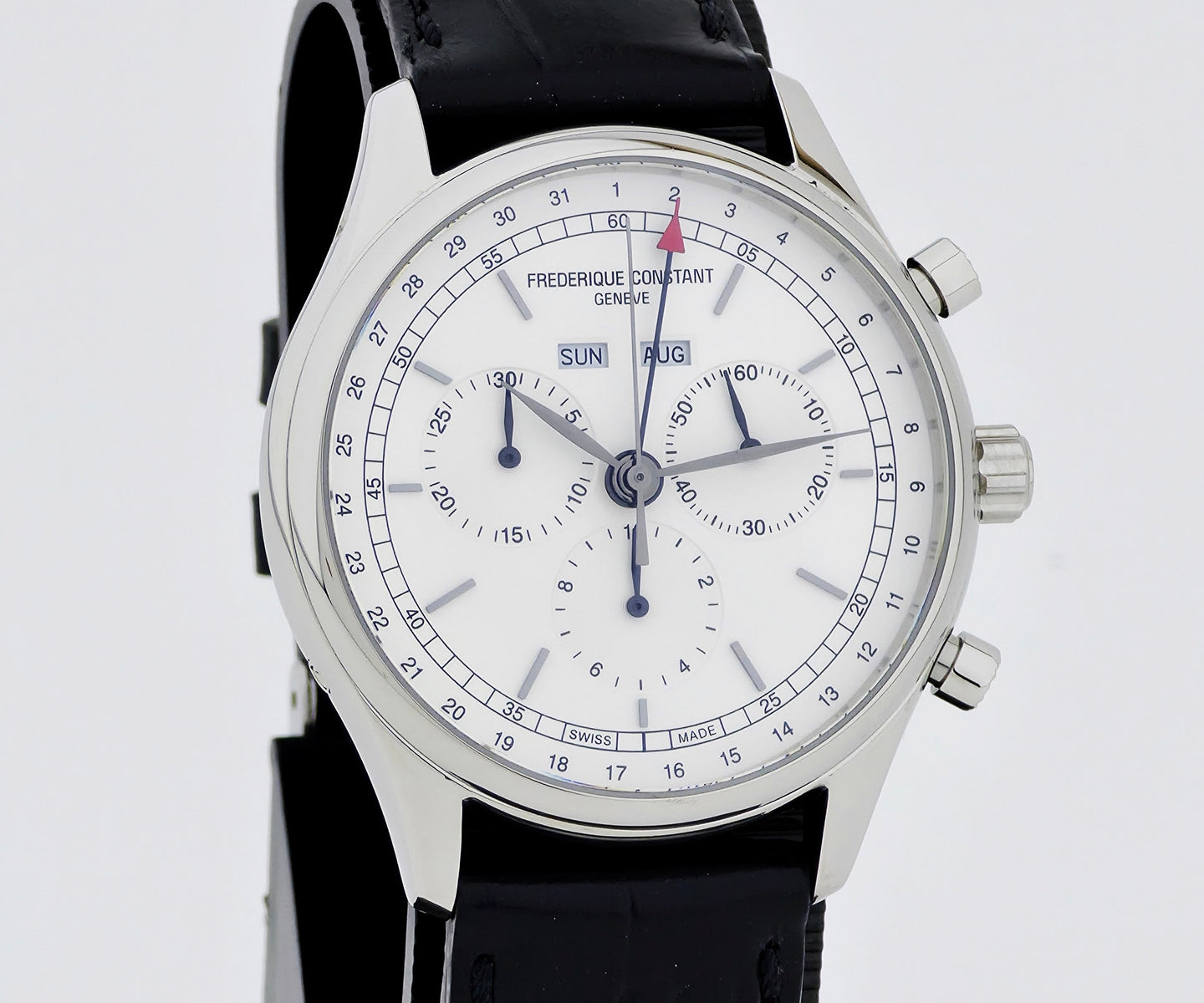 Frederique Constant Classics Chrono Quartz Triple Calendar 40mm Steel FC-296X5TB4/5/6