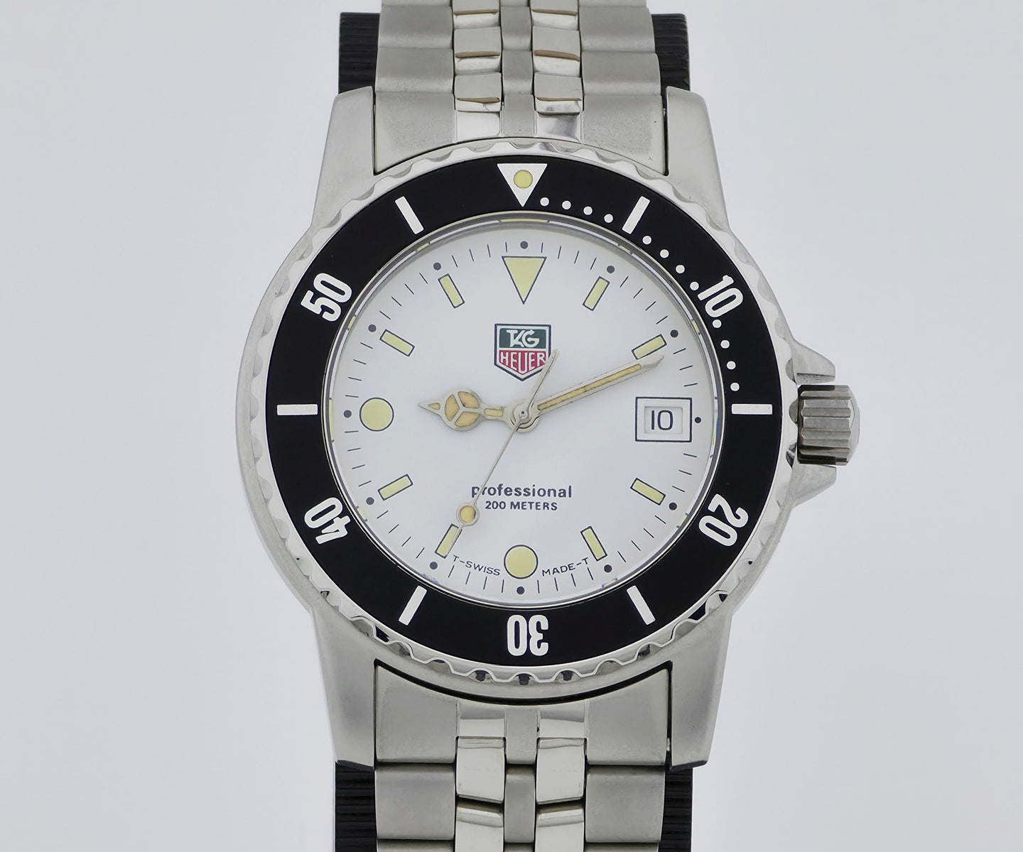 TAG Heuer Professional Quartz 1500 Series WD1213 G 20 Stainless steel case 37mm