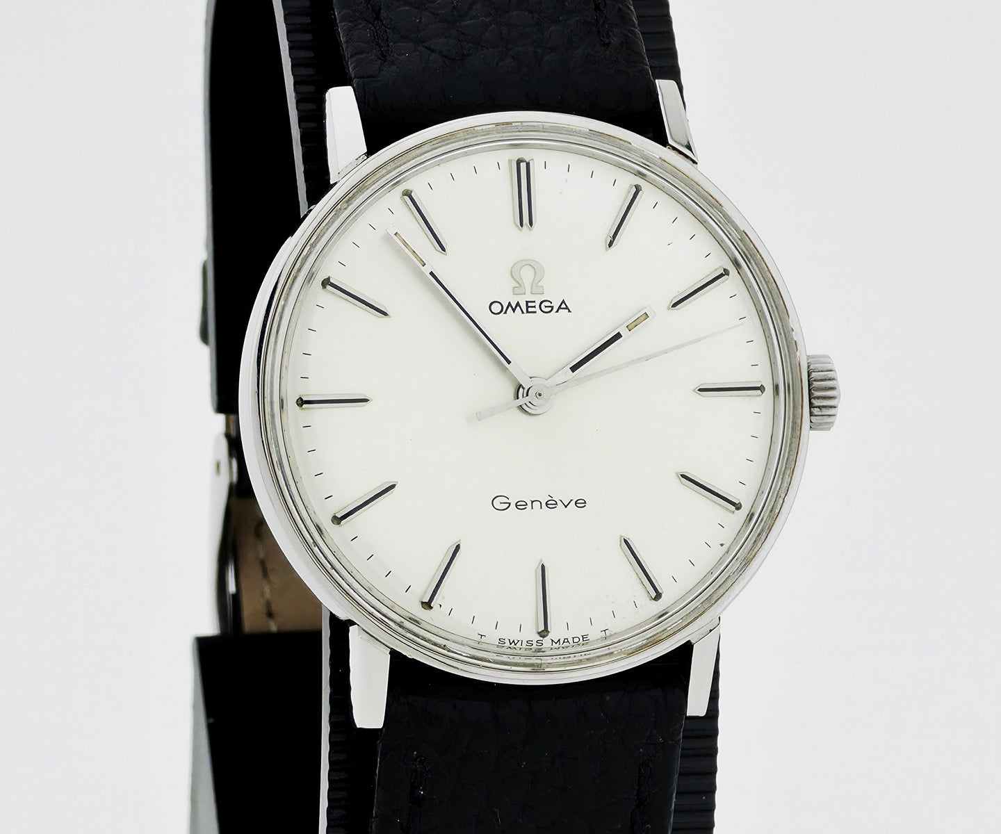Vintage Omega Geneva TOOL.106 Mechanical Cal. 601 Steel case 34mm Ref: 135.019