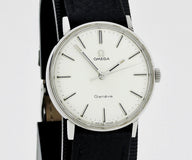 Vintage Omega Geneva TOOL.106 Mechanical Cal. 601 Steel case 34mm Ref: 135.019