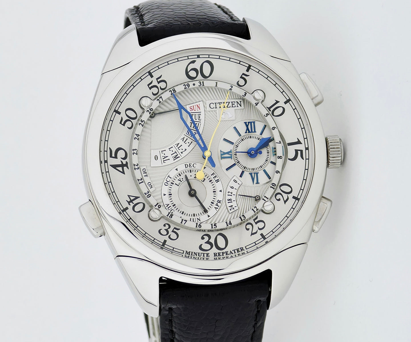 CITIZEN CAMPANOLA Minute Repeater Quartz 44mm Steel case 6766-T006710
