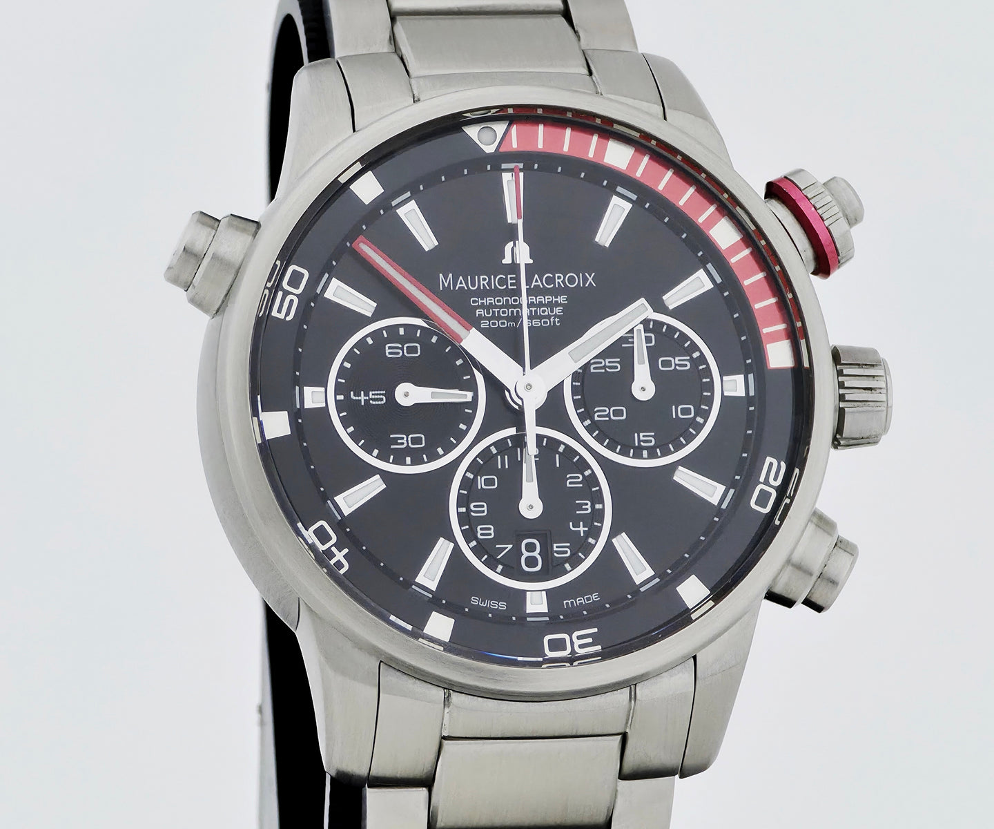 Maurice Lacroix Pontos S Chronograph Automatic PT6018 Steel case 44mm