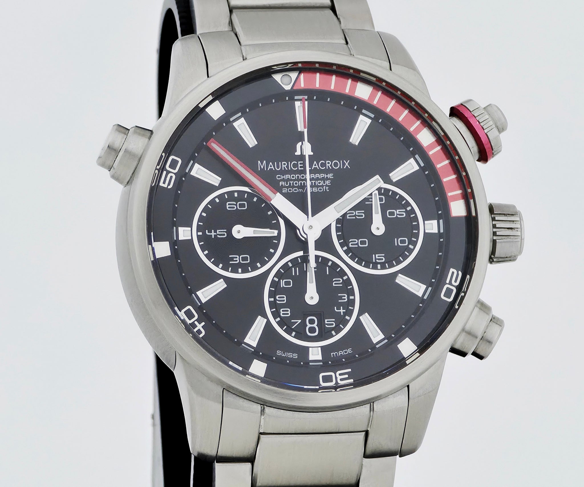 Maurice Lacroix Pontos S Chronograph Automatic PT6018 Steel case 44mm