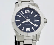 LONGINES Conquest 300m Automatic 41mm Steel Men's Watch Ref: L3.658.4