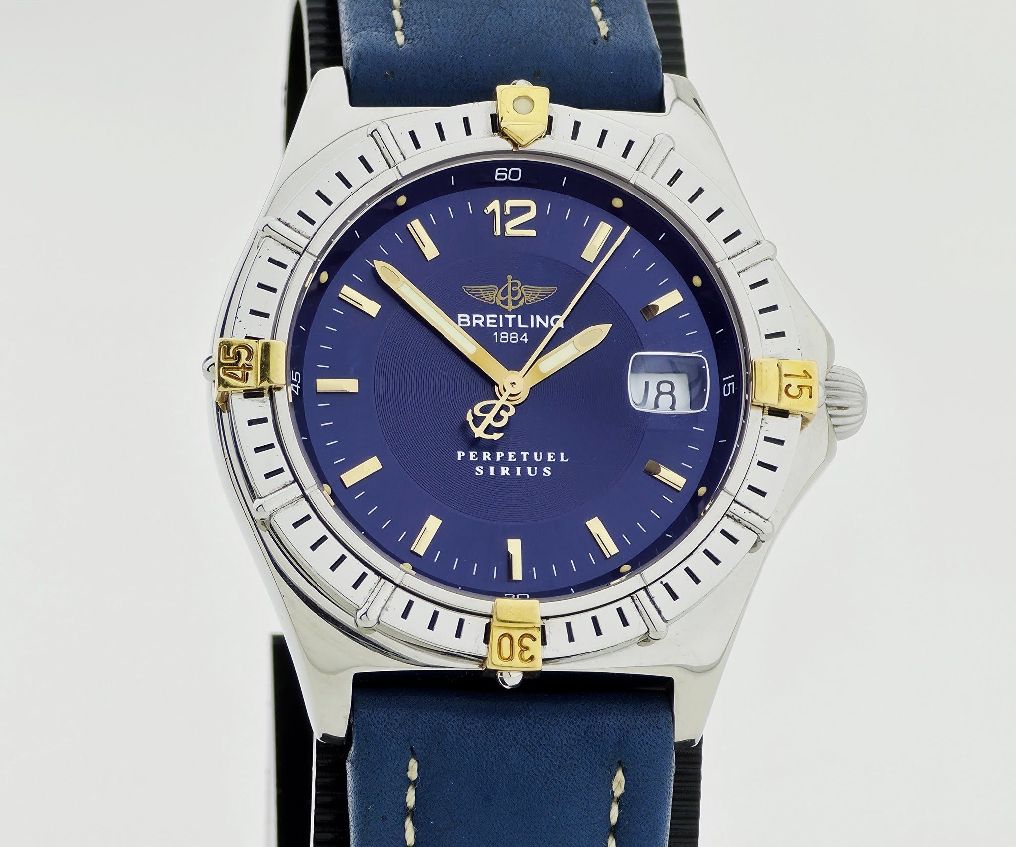 BREITLING Sirius Perpetual calendar Quartz, 36mm Gold & Steel Unisex watch B62011
