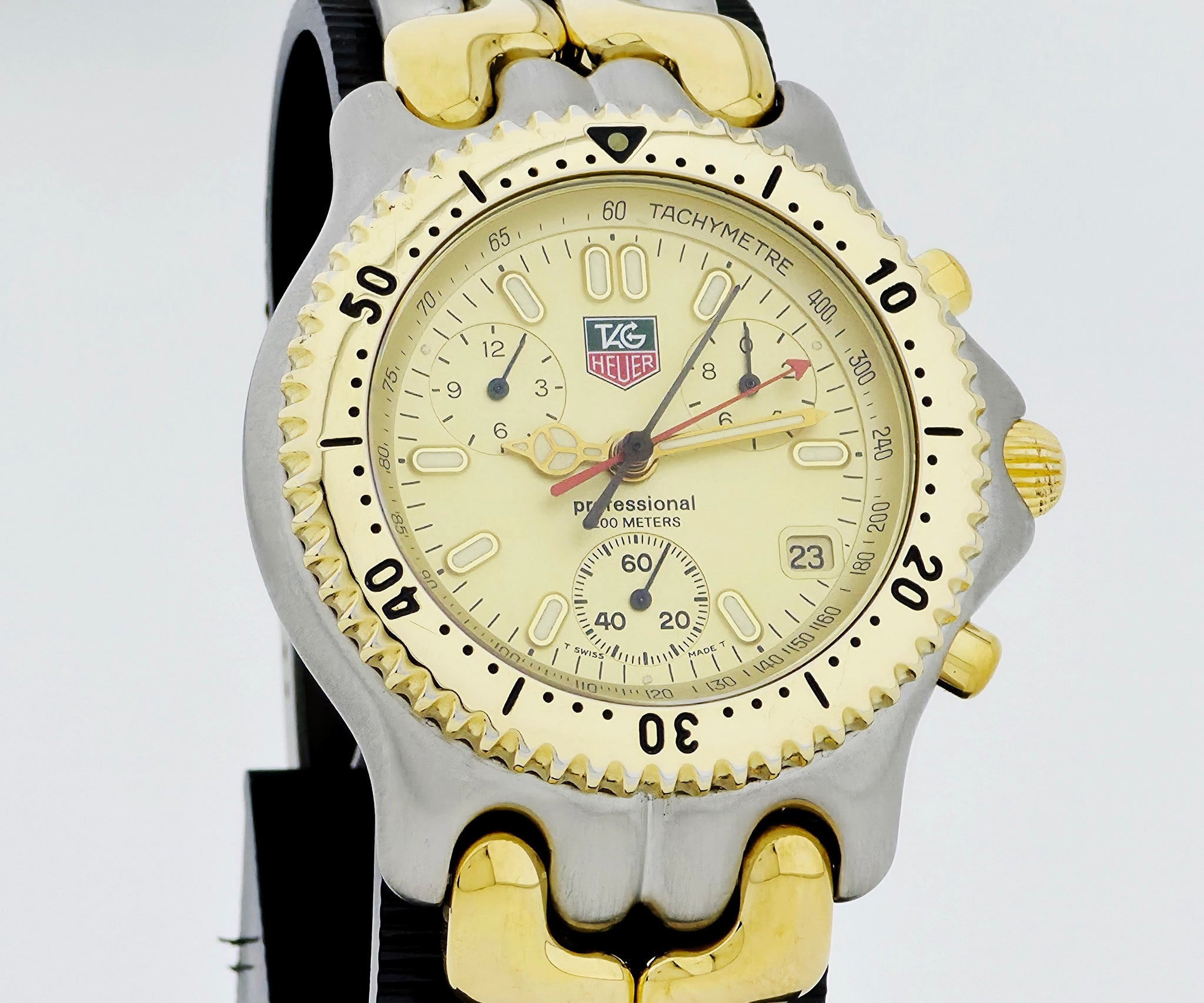 Tag Heuer Professional 200m Chronograph Quartz, Two-tone Men's watch CG1121-0