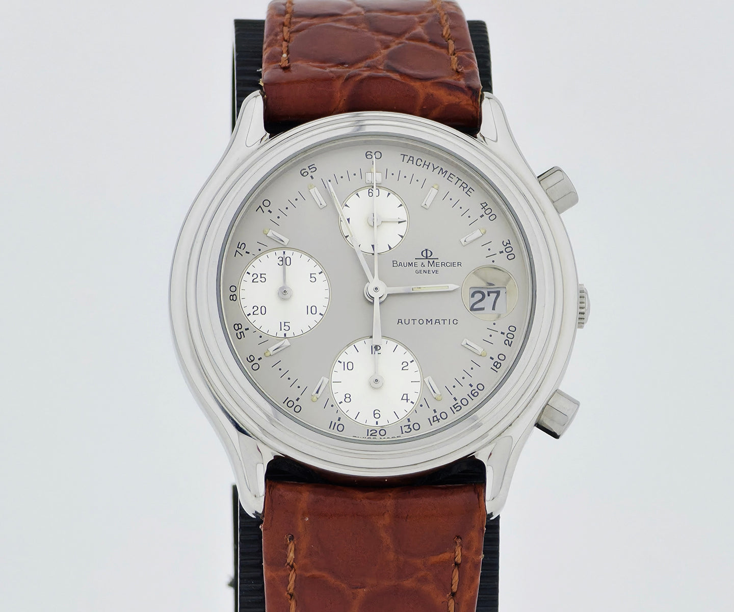 Baume & Mercier Baumatic Automatic, Steel 36mm mid-size Men's watch Ref: 6103