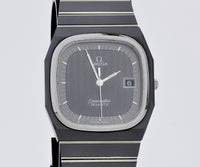Omega Seamaster Cermet "Black Tulip" Quartz Men's watch Ref: 396.0945
