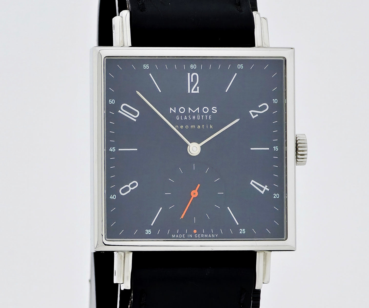 NOMOS  Glashutte Tetra Neomatik Automatic Cal. 3001 Dark Blue dial steel Men's watch