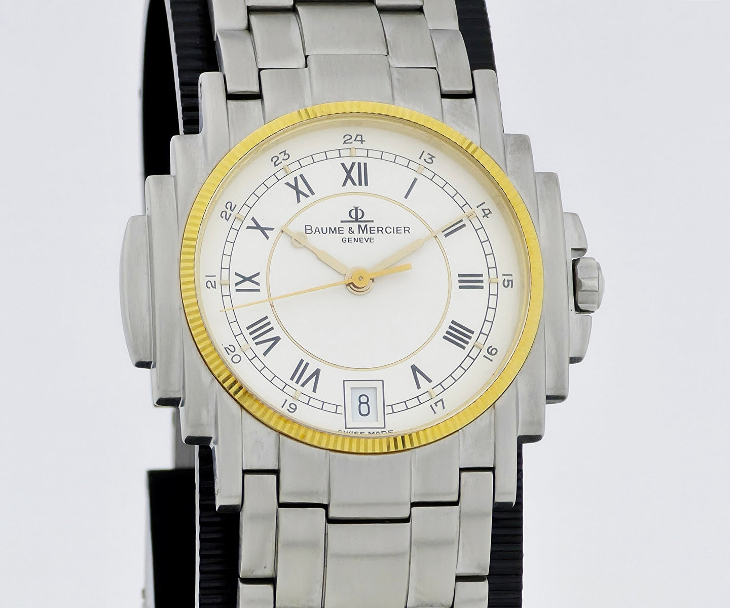 Baume & Mercier Shogun Quartz 34mm Steel Unisex watch Ref: 5136.018.3