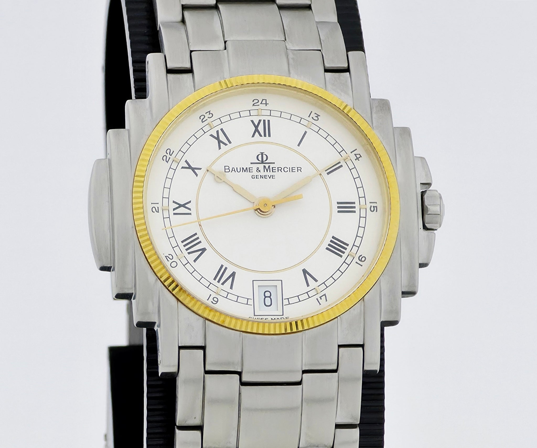 Baume & Mercier Shogun Quartz 34mm Steel Unisex watch Ref: 5136.018.3