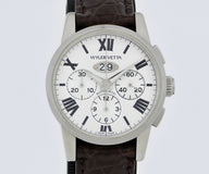 Wyler Vetta Espacite chronograph automatic Big-date 40mm Steel case