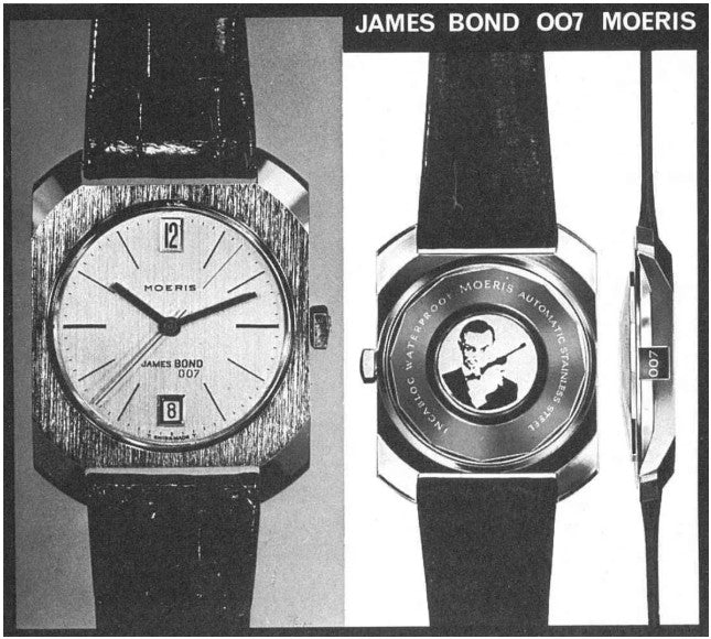 MOERIS James Bond 007 Automatic Cal. 2622  Steel 34mm Men's watch