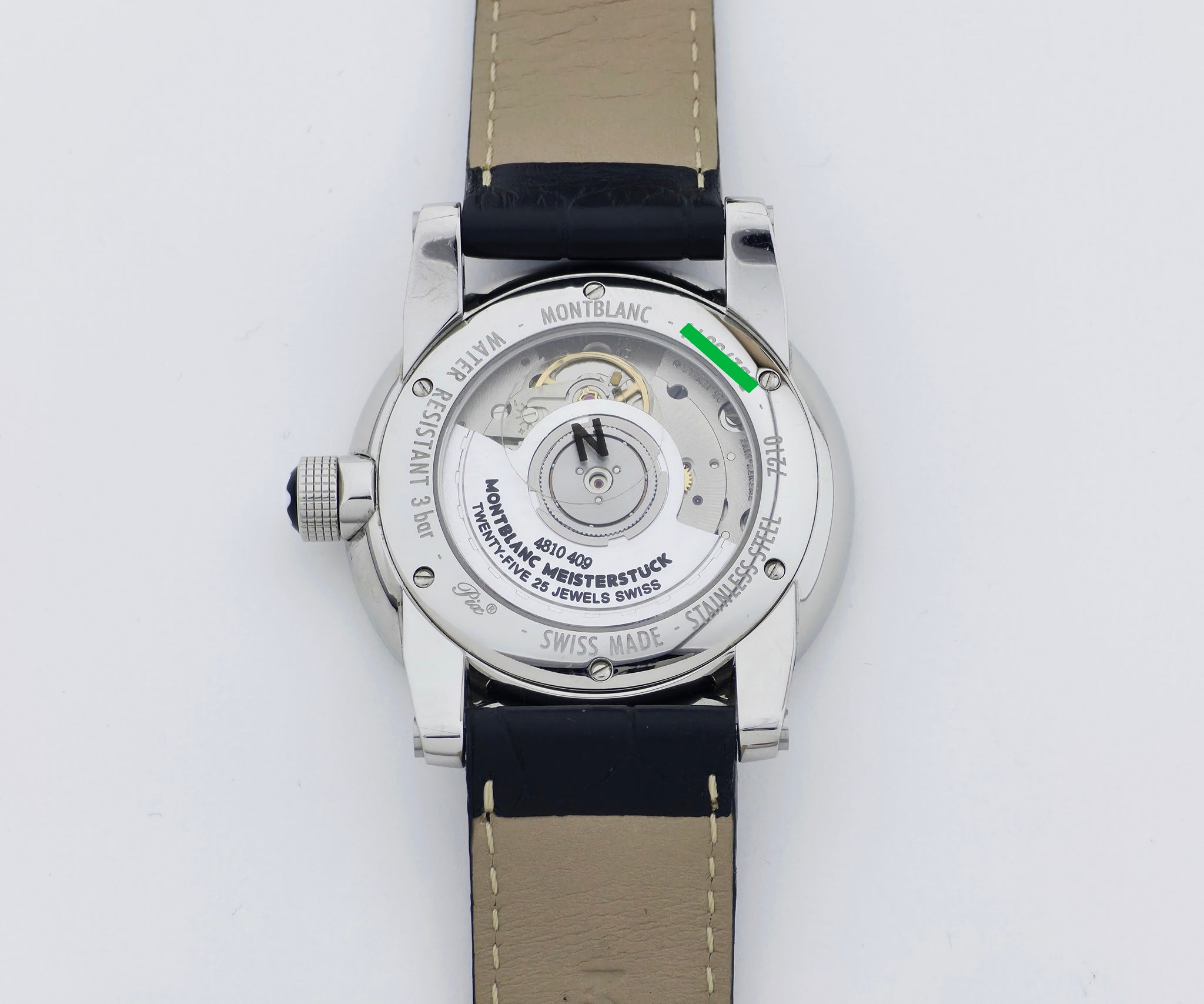Montblanc TimeWalker Automatic, 39mm Stainless steel Men's watch Ref: 7210