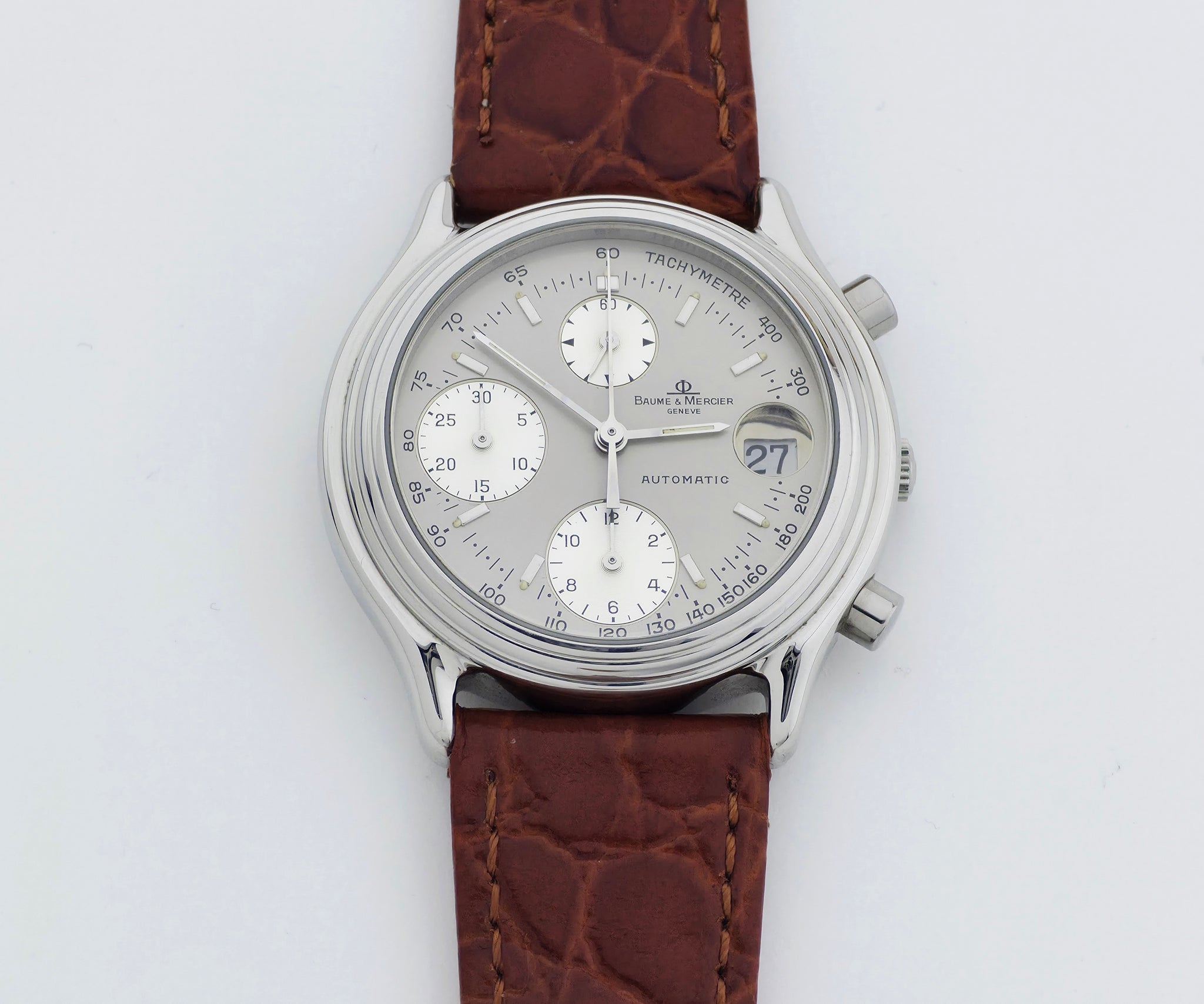 Baume & Mercier Baumatic Automatic, Steel 36mm mid-size Men's watch Ref: 6103