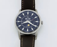 Wyler Vetta beaux arts Moon phase full calendar 39mm Steel Men's watch  WV 0056 EE