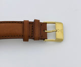 Vintage chronograph valjoux 7733 mechanical, Golden dial, Steel & Gold Plated 37mm