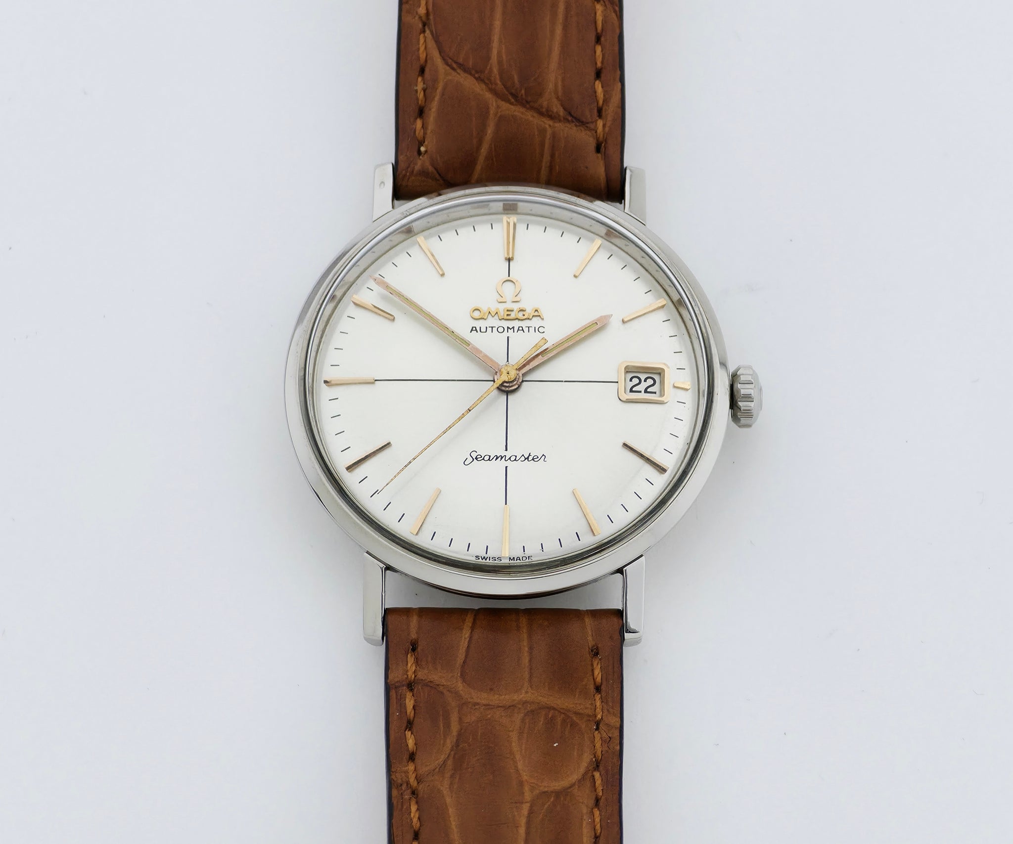 Vintage OMEGA Seamaster Automatic Cal. 562 Steel case 34mm Men's watch Ref: 14730