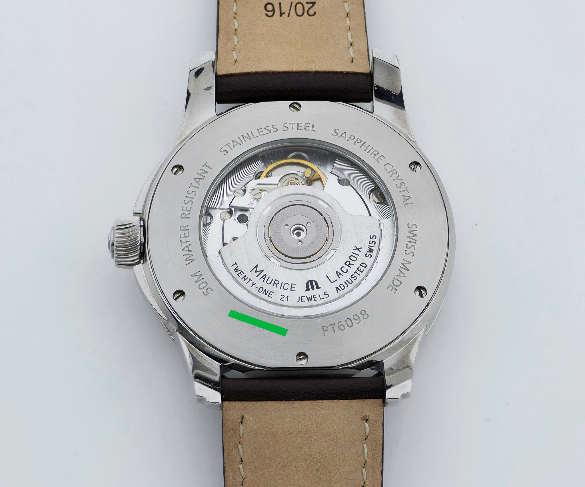 Maurice Lacroix Pontos Grand Guichet GMT Dual-Time, Automatic 40mm Steel PT6098