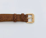 Vintage OMEGA Mechanical Cal.28 Rare 18k Rose Gold case 36mm for Men’s