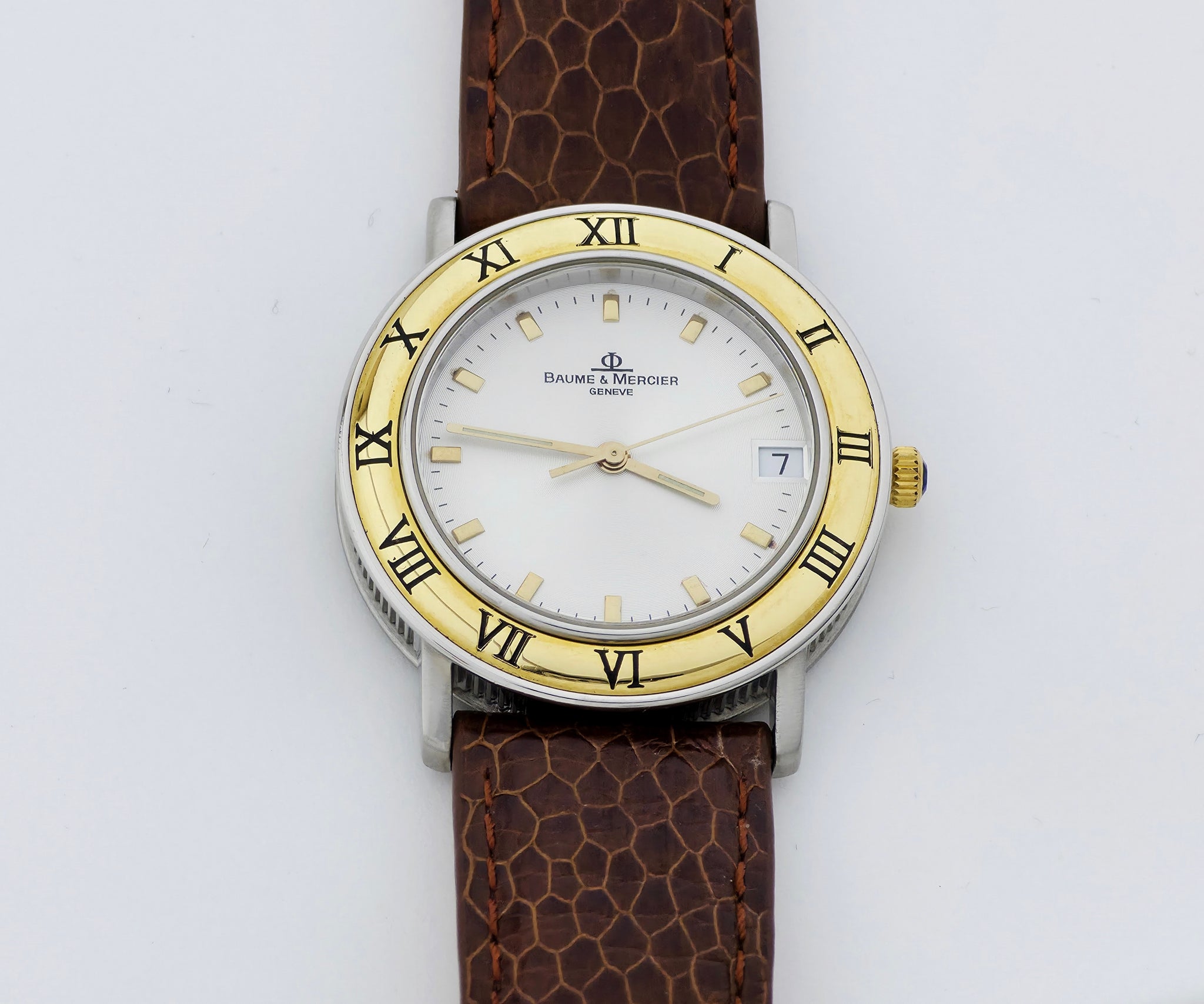 Baume & Mercier MV045103 Quartz 18k Gold & Steel Unisex watch 33mm