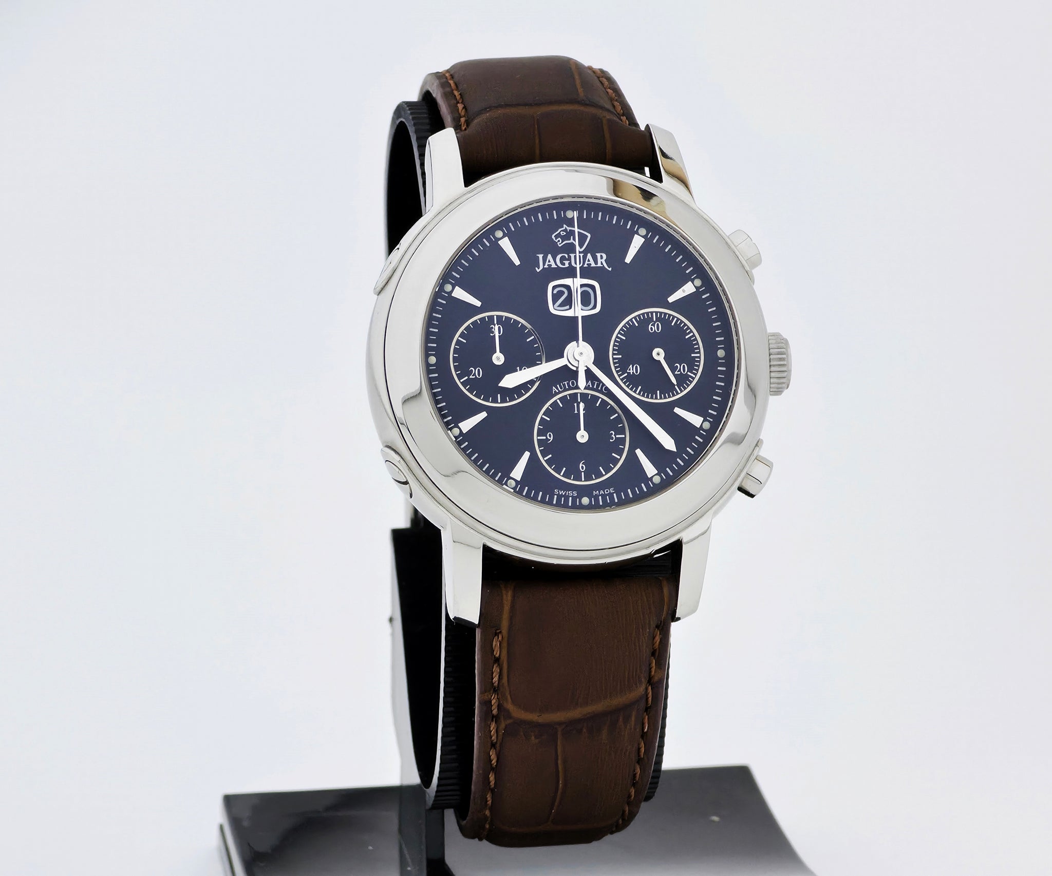 JAGUAR Chronograph Automatic Big-Date 41mm Stainless Steel  Ref: J942