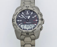 Tissot T-Touch Expert T013420A Carbon dial, 43mm Titanium Men's watch