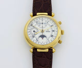 Vetta chronograph Automatic Cal 7751 Full calendar Moonphase Steel & Gold plated