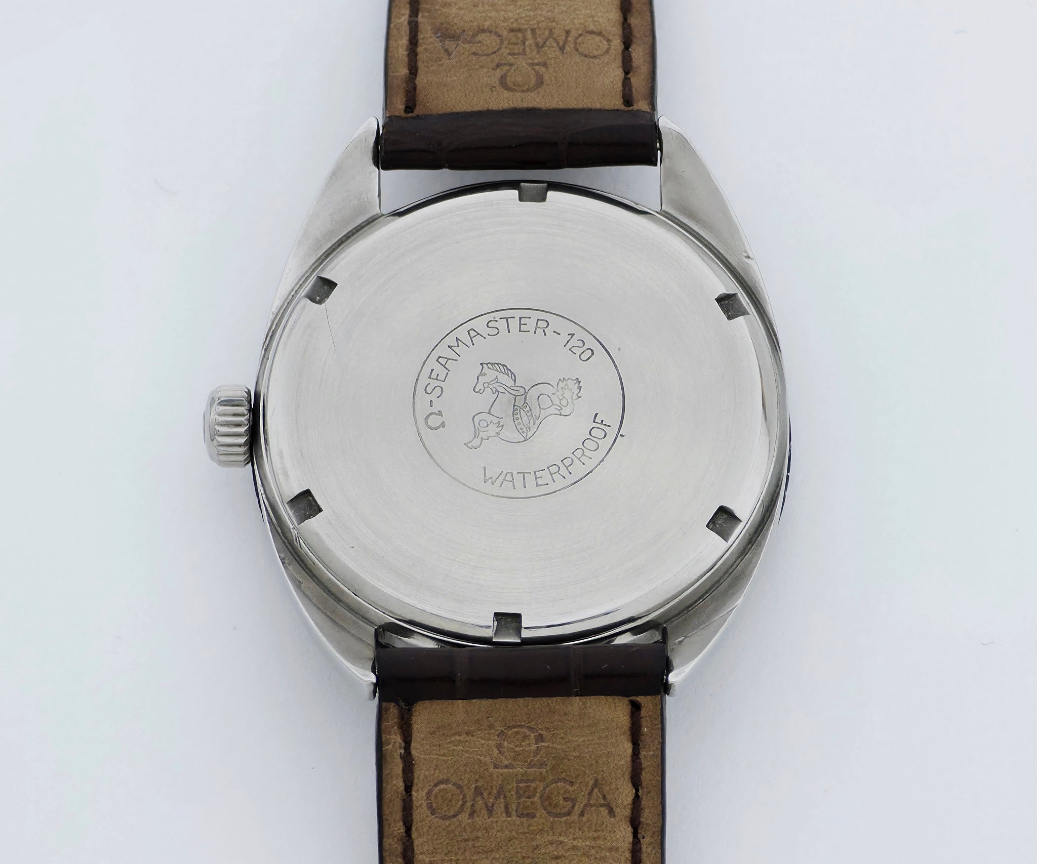 Vintage OMEGA Seamaster 120 mechanical Cal. 601 Steel case 36.5mm Ref: 135.027