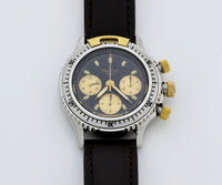 Paul Picot U-Boot Chronograph Mechanical Lemania Cal. 1873 Steel & 18k Gold 35mm