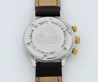 Paul Picot U-Boot Chronograph Mechanical Lemania Cal. 1873 Steel & 18k Gold 35mm