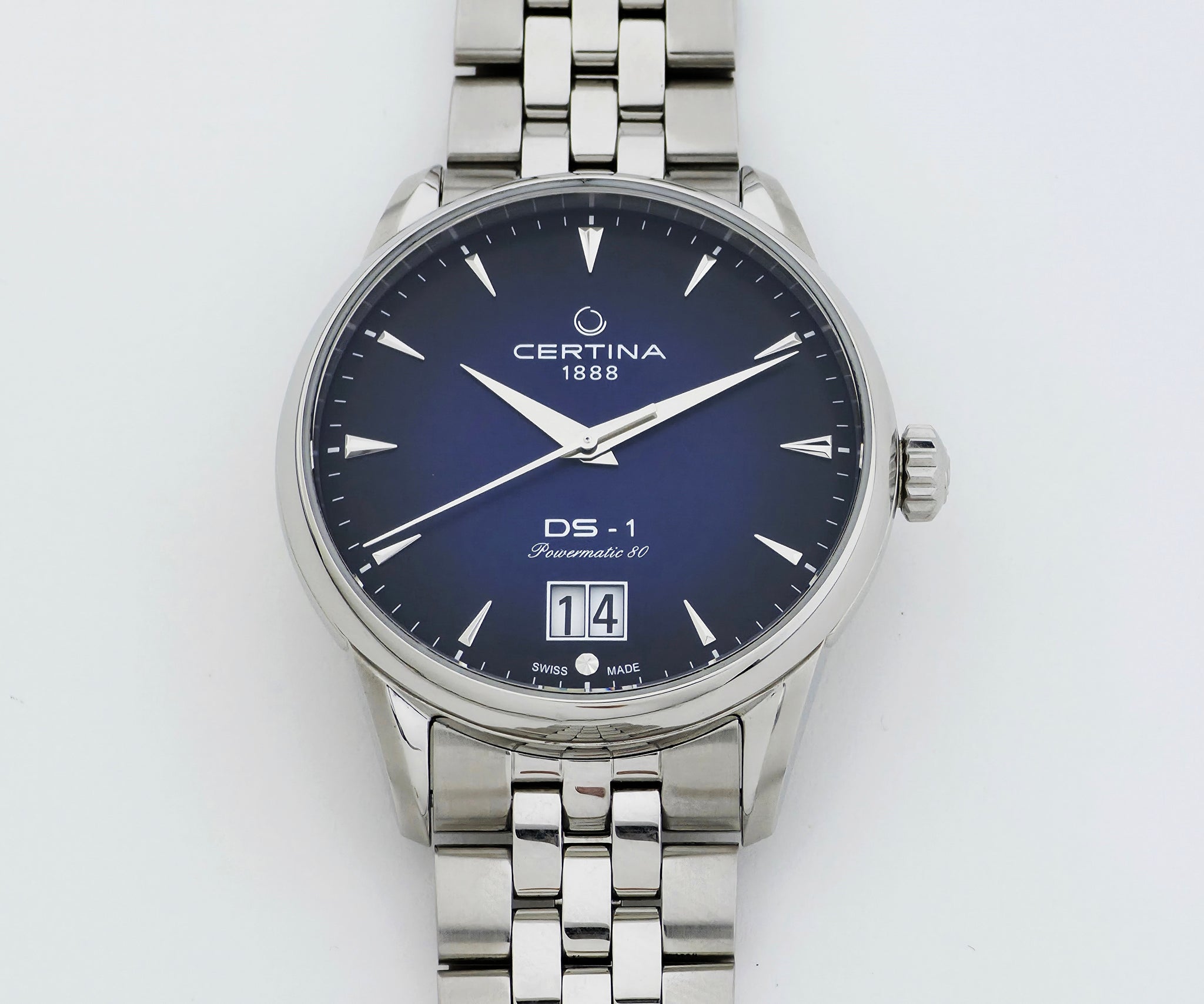 Certina DS-1 Powermatic 80 Automatic, 41mm Steel Men's Watch Ref: C029426A