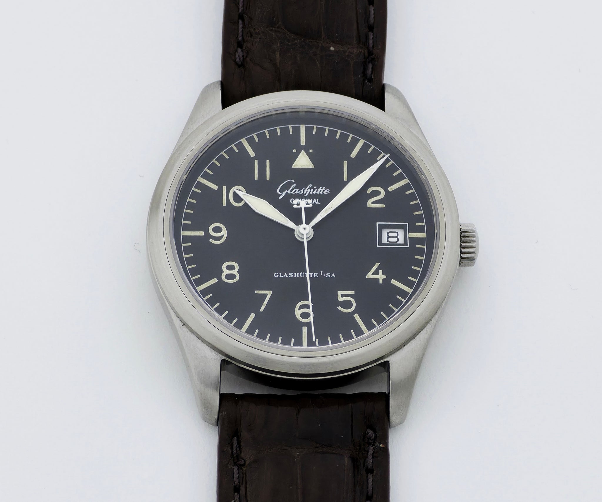 Glashütte Original Navigator Automatic Cal. GUB 10-30 Steel case 36mm 10-33-07-07-04