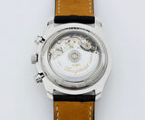 LONGINES master collection GMT chrono full calendar MoonPhase, 40mm Steel L2.673.4