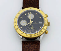 PRYNGEPS chronograph automatic Moonphase Cal.7758 Two-tone Men's watch 38mm